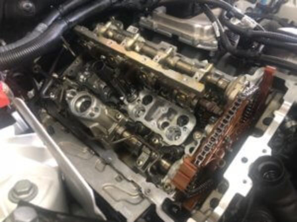 BMW F10 523I N20エンジン　白煙修理のサムネイル