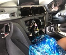 BMW　F30　F31　F20系地デジチューナー取付