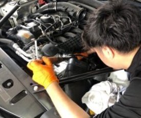 BMW640　エンジンチェックランプ修理　N55