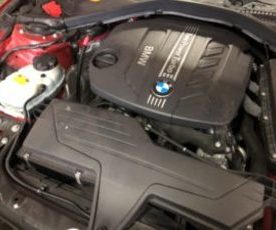 BMW F31 冷却水警告灯点灯　N47