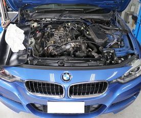 F31 320D オイル漏れ修理