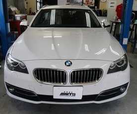 F11　523I　LCI朝一白煙が出る修理