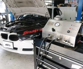 E92　320I水漏れ修理