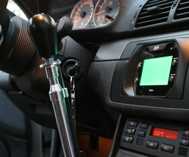 E46　M3　AIMデータロガーの取付