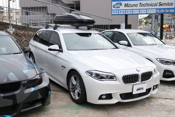 F11　528i　ツーリング　11万キロ走行車の予防修理のサムネイル