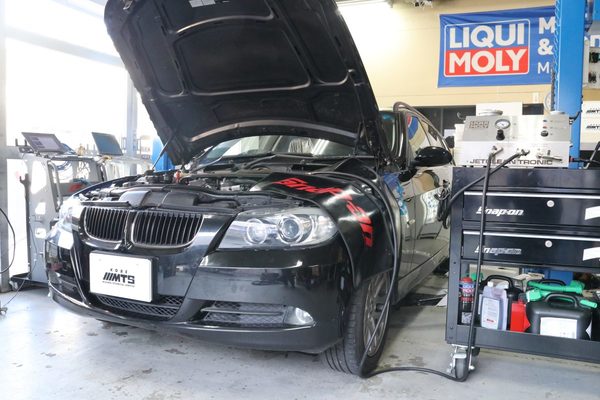 E91　320　オーバーヒートでご入庫のサムネイル