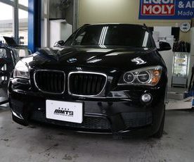 e84 x1 20i 走行中エンジンルームより白煙　修理