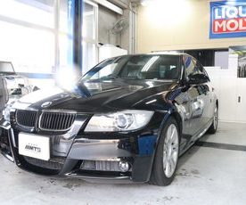 E90　320i　冷却水点灯修理