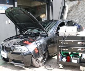 e90 320i インジェクター洗浄