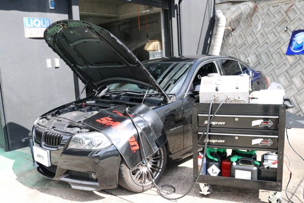 e90 320i インジェクター洗浄のサムネイル