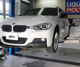 F31 320ｄツーリング走行中カラカラ異音　修理