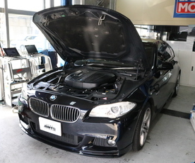 f10 523d オイル交換/その他診断