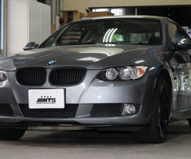 E92　320i 走行中焦げ臭い修理