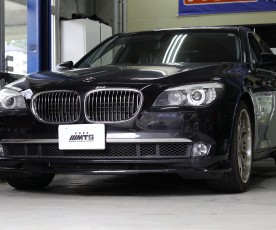 F01 740i ステアリング異常警告点灯修理