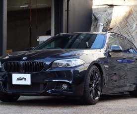 F11　523iツーリング　エアコン吹き出し口より煙　修理