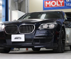 F01ｈ　アクティブハイブリッド７　オーバーヒート警告修理