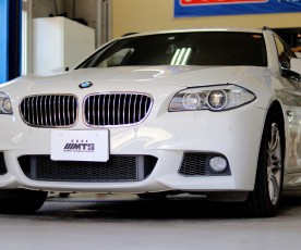 F11　523iツーリング　始動時白煙修理