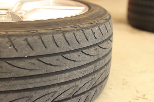 代車のタイヤ交換