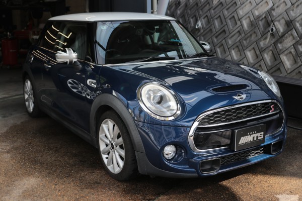 F56 MINI cooperS ブレーキパッド交換/エンジンマウント交換のご依頼。のサムネイル