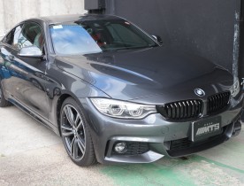 F32 440i Coupe 車検/レースゲージアライメントのご依頼。
